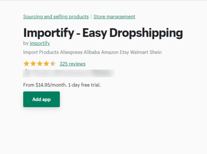 Importify - Easy Dropshipping