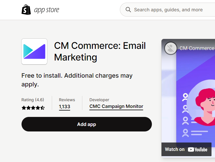 CM Commerce: Email Marketing