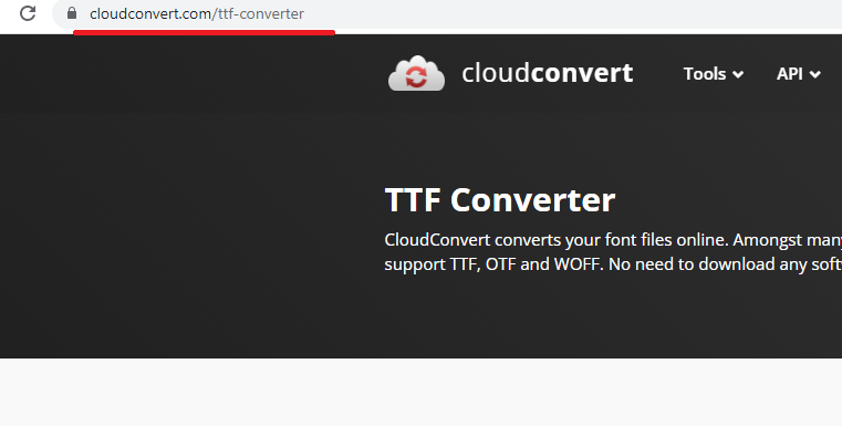 Cloud font converter