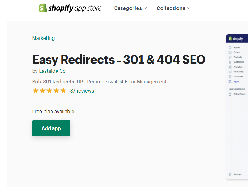 Easy Redirects - 301 & 404 SEO