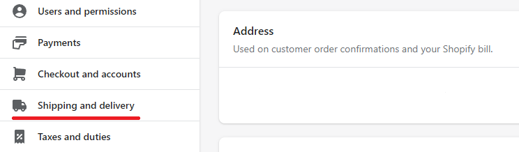Click Shipping and Delivery
