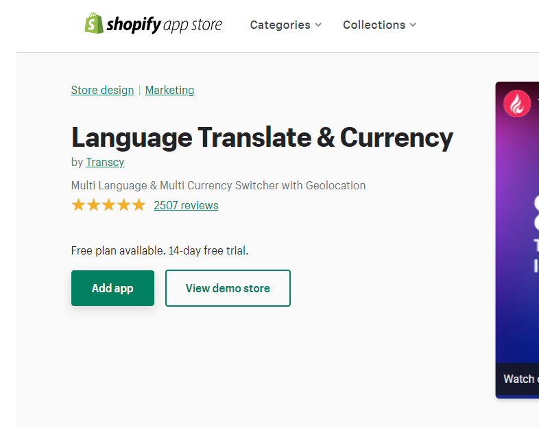 Language Translate & Currency