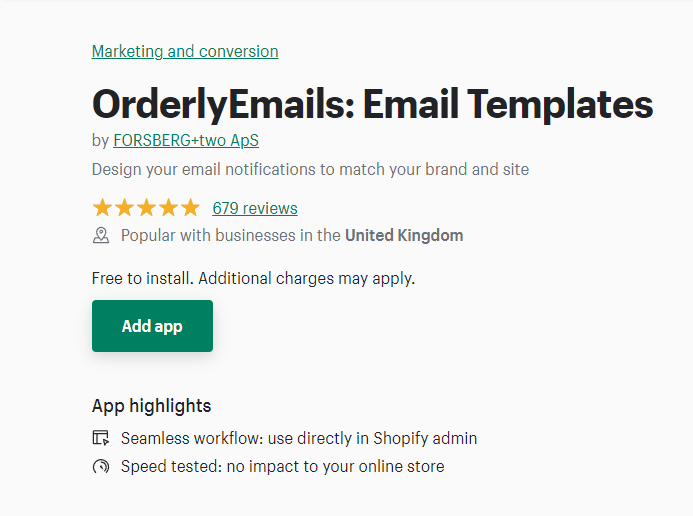 OrderlyEmails: Email Templates