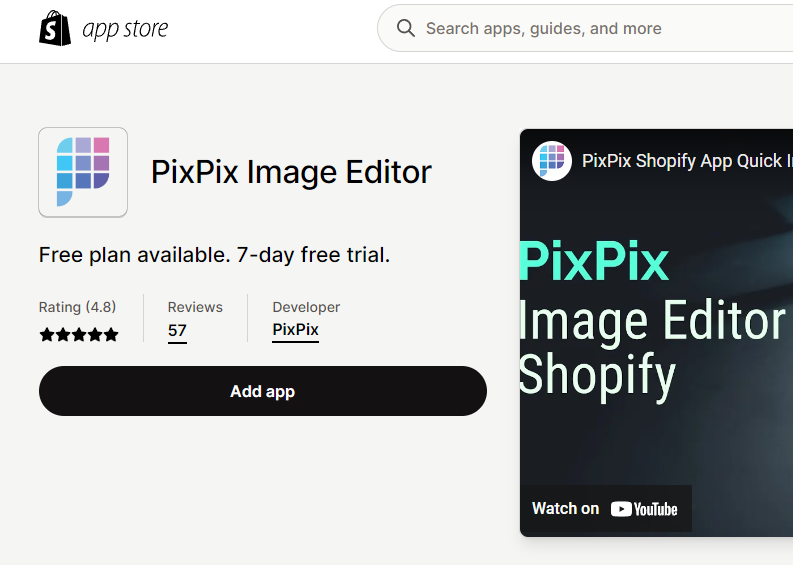 PixPix Image Editor