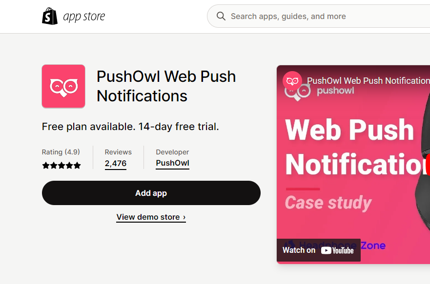 PushOwl: Web Push Notifications