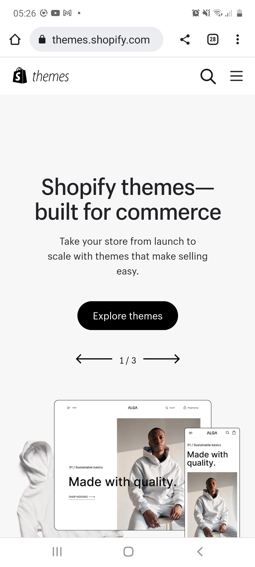 Shopify Theme Store