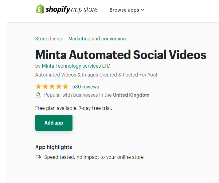 WithMinta: Automated Product Videos
