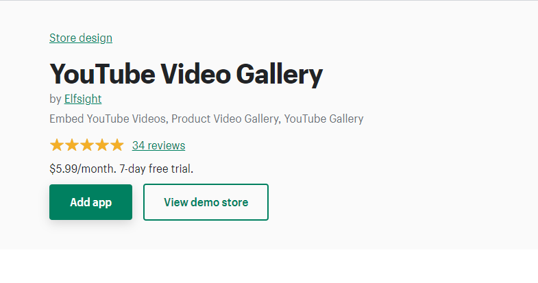 YouTube Video Gallery